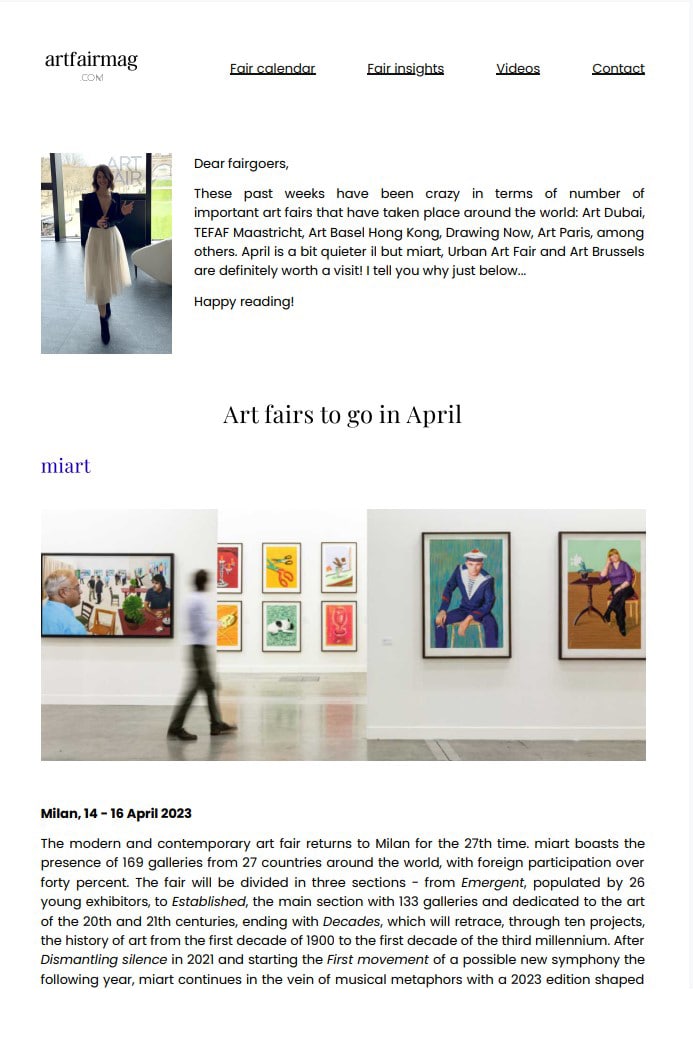 April newsletter