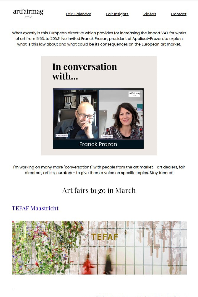 March newsletter