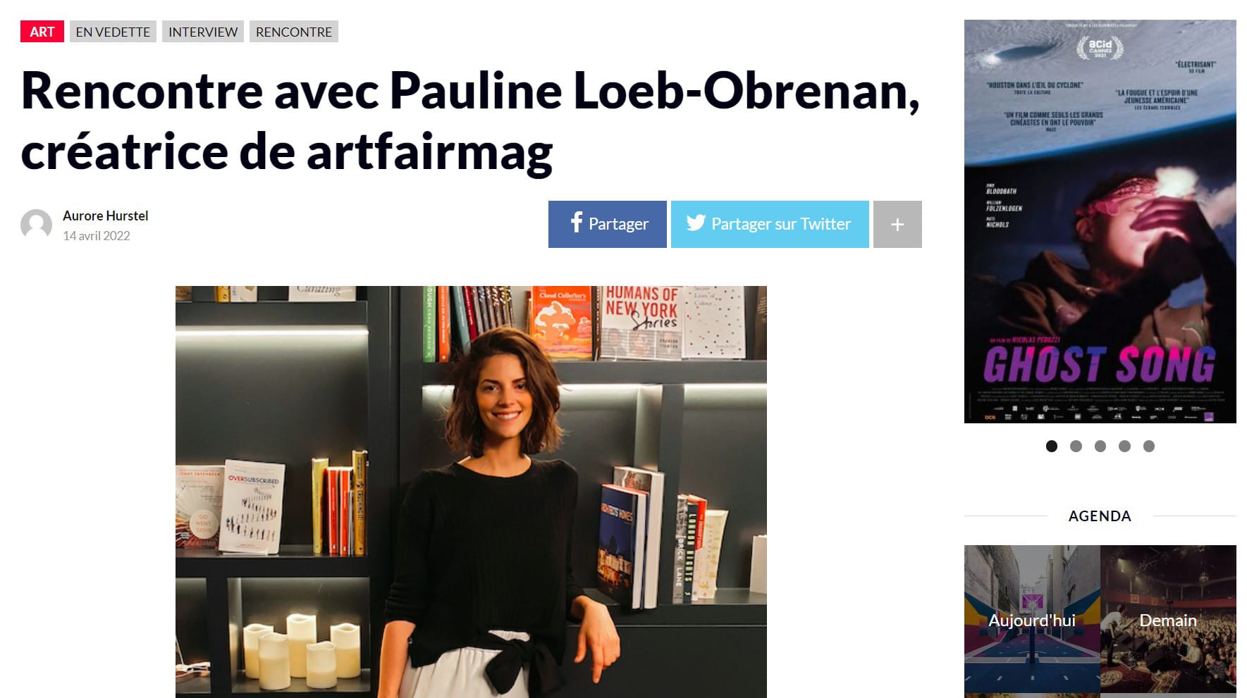 artistik rezo Pauline Loeb-Obrenan Artistik Rezo